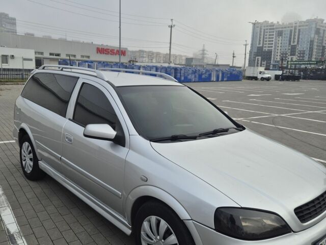 Серый Опель Астра, объемом двигателя 1.4 л и пробегом 349 тыс. км за 3300 $, фото 7 на Automoto.ua