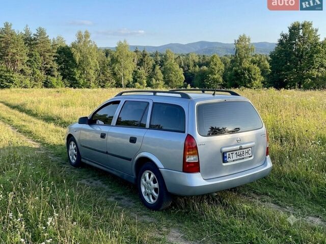 Серый Опель Астра, объемом двигателя 1.6 л и пробегом 242 тыс. км за 4100 $, фото 4 на Automoto.ua