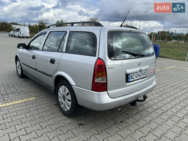 Серый Опель Астра, объемом двигателя 2 л и пробегом 400 тыс. км за 3250 $, фото 7 на Automoto.ua