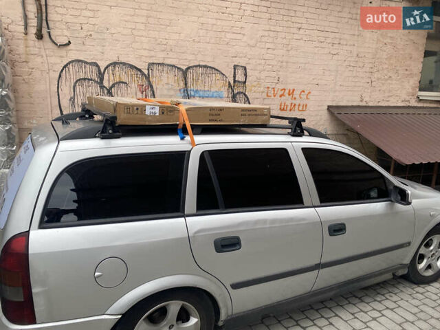 Серый Опель Астра, объемом двигателя 1.69 л и пробегом 387 тыс. км за 3100 $, фото 1 на Automoto.ua