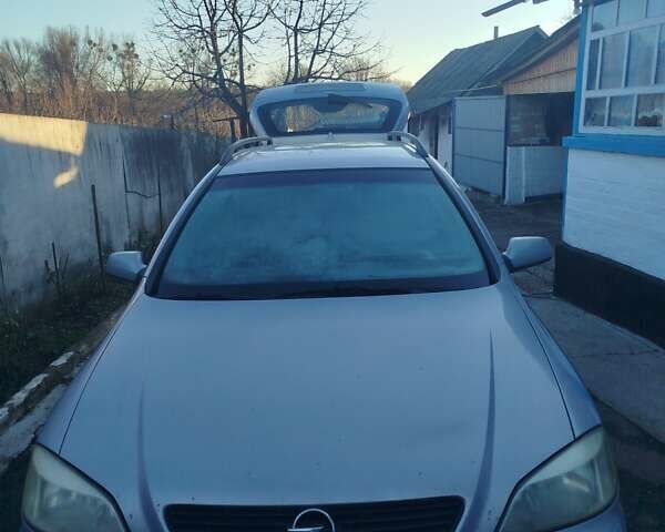 Серый Опель Астра, объемом двигателя 2 л и пробегом 403 тыс. км за 2600 $, фото 7 на Automoto.ua