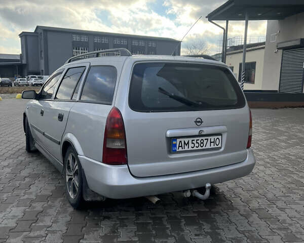 Сірий Опель Астра, об'ємом двигуна 1.6 л та пробігом 298 тис. км за 3200 $, фото 3 на Automoto.ua