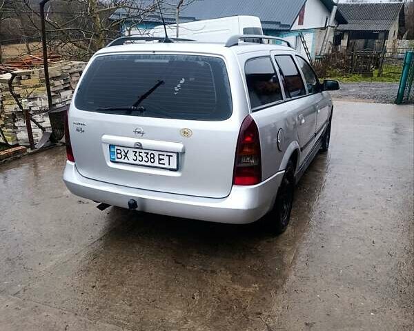 Серый Опель Астра, объемом двигателя 1.69 л и пробегом 365 тыс. км за 3250 $, фото 2 на Automoto.ua