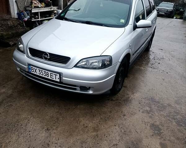 Серый Опель Астра, объемом двигателя 1.69 л и пробегом 365 тыс. км за 3250 $, фото 1 на Automoto.ua