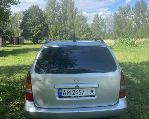 Серый Опель Астра, объемом двигателя 2 л и пробегом 223 тыс. км за 3500 $, фото 16 на Automoto.ua