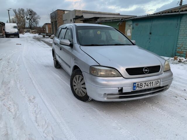 Серый Опель Астра, объемом двигателя 1.2 л и пробегом 250 тыс. км за 1800 $, фото 3 на Automoto.ua