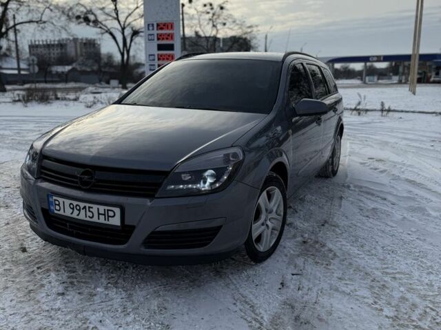 Серый Опель Астра, объемом двигателя 1.6 л и пробегом 291 тыс. км за 6000 $, фото 1 на Automoto.ua