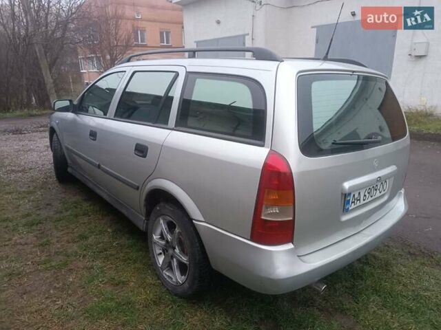 Сірий Опель Астра, об'ємом двигуна 1.6 л та пробігом 200 тис. км за 2500 $, фото 5 на Automoto.ua