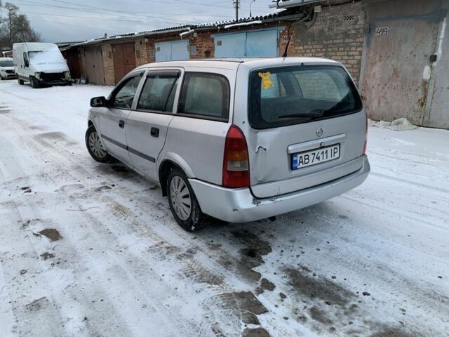 Серый Опель Астра, объемом двигателя 1.2 л и пробегом 250 тыс. км за 1800 $, фото 6 на Automoto.ua