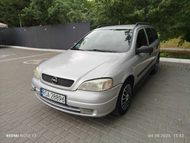 Сірий Опель Астра, об'ємом двигуна 1.7 л та пробігом 220 тис. км за 1700 $, фото 9 на Automoto.ua