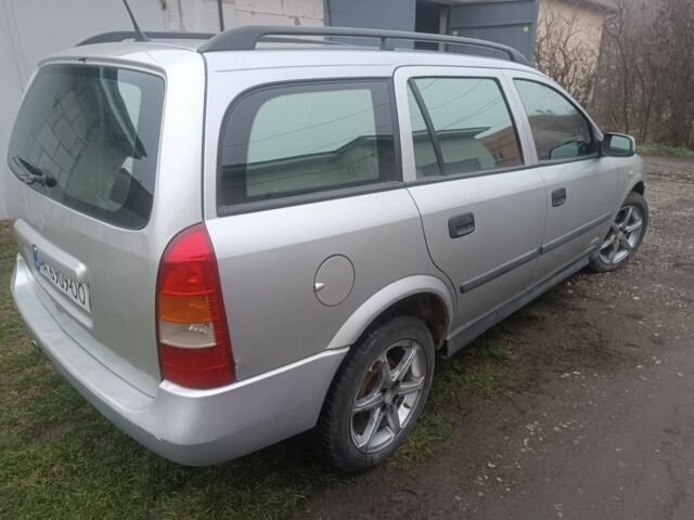 Сірий Опель Астра, об'ємом двигуна 1.6 л та пробігом 200 тис. км за 2500 $, фото 5 на Automoto.ua