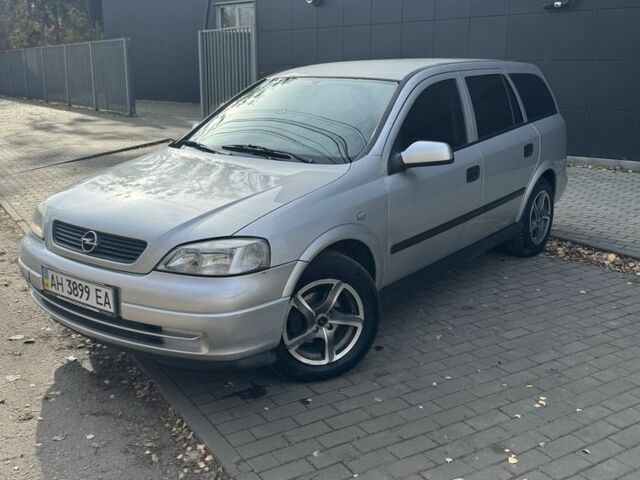 Серый Опель Астра, объемом двигателя 1.6 л и пробегом 119 тыс. км за 3200 $, фото 1 на Automoto.ua