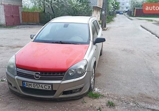 Серый Опель Астра, объемом двигателя 1.6 л и пробегом 240 тыс. км за 2500 $, фото 1 на Automoto.ua