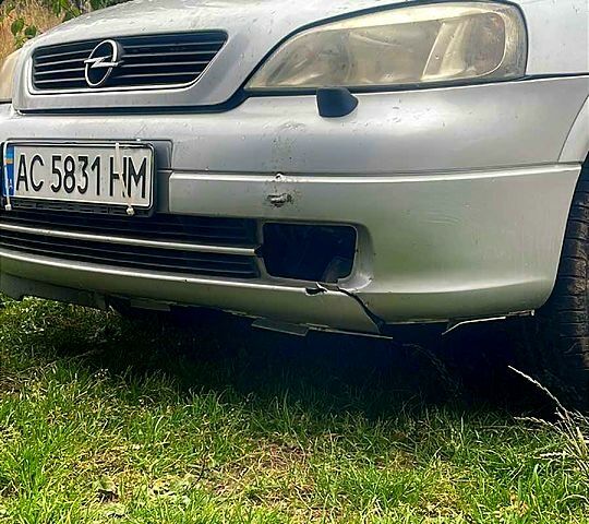 Сірий Опель Астра, об'ємом двигуна 1.6 л та пробігом 290 тис. км за 1200 $, фото 3 на Automoto.ua