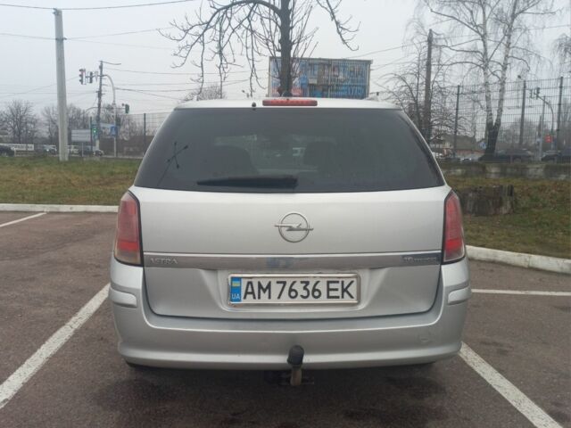 Серый Опель Астра, объемом двигателя 1.6 л и пробегом 227 тыс. км за 4474 $, фото 7 на Automoto.ua