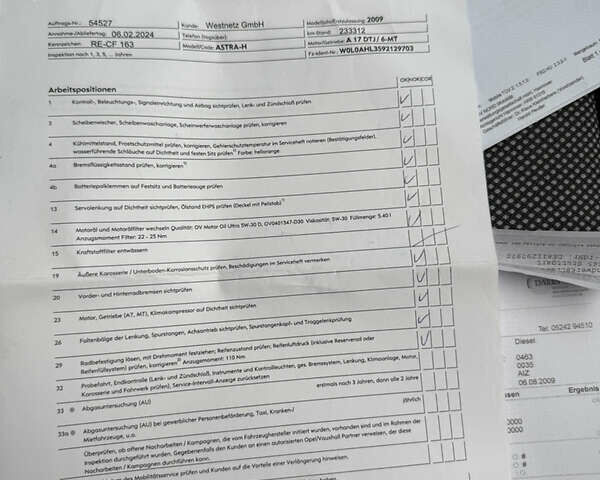 Сірий Опель Астра, об'ємом двигуна 1.7 л та пробігом 254 тис. км за 6800 $, фото 35 на Automoto.ua