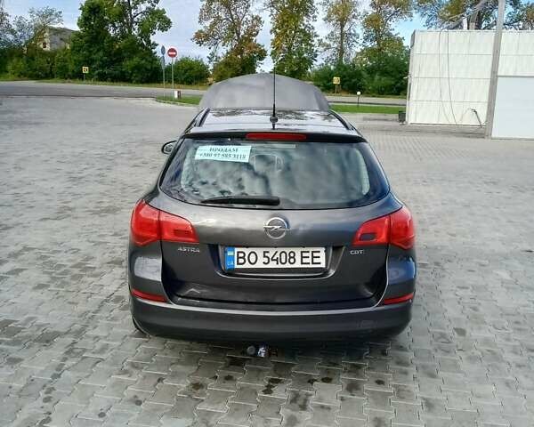 Серый Опель Астра, объемом двигателя 1.7 л и пробегом 250 тыс. км за 6500 $, фото 1 на Automoto.ua