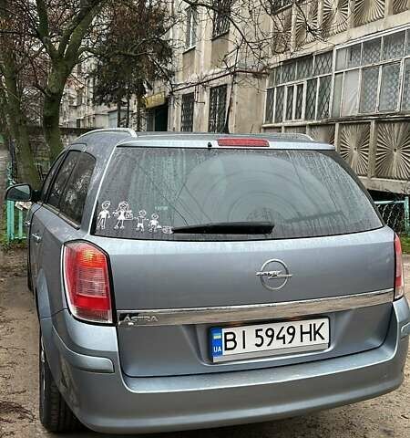 Сірий Опель Астра, об'ємом двигуна 1.6 л та пробігом 208 тис. км за 6500 $, фото 4 на Automoto.ua