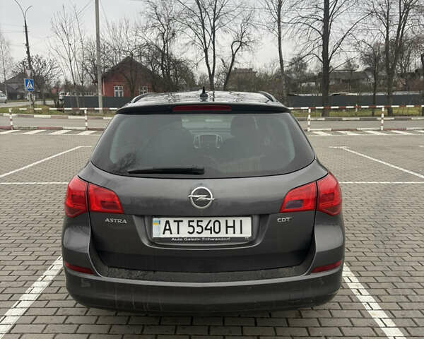 Серый Опель Астра, объемом двигателя 1.69 л и пробегом 315 тыс. км за 6300 $, фото 12 на Automoto.ua