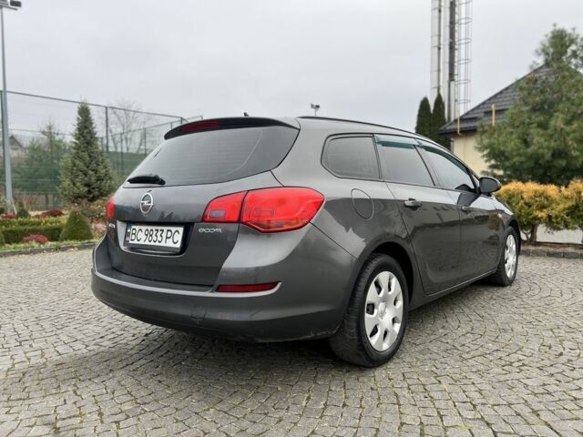 Серый Опель Астра, объемом двигателя 1.2 л и пробегом 264 тыс. км за 4750 $, фото 8 на Automoto.ua