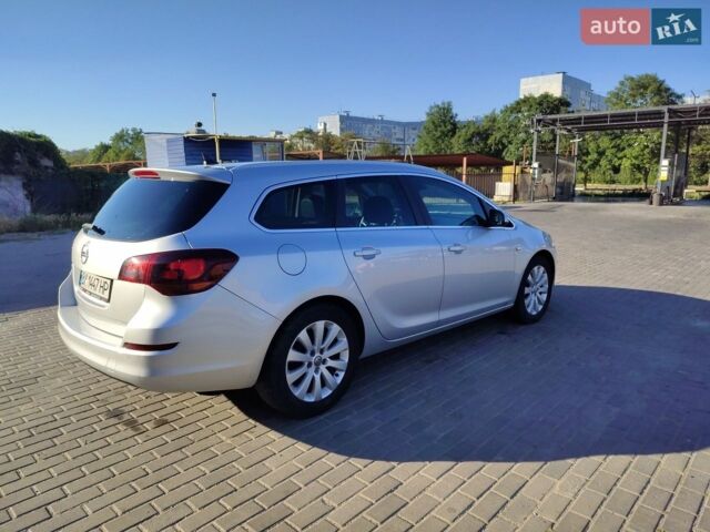 Серый Опель Астра, объемом двигателя 2 л и пробегом 273 тыс. км за 7500 $, фото 9 на Automoto.ua