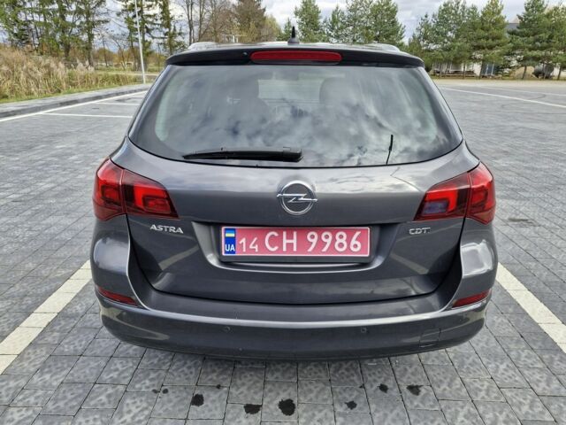 Опель Астра 2011 в Львове на Automoto.ua Серый Опель Астра, объемом двигателя 1 л и пробегом 203 тыс. км за 8499 $, фото 8 на Automoto.ua