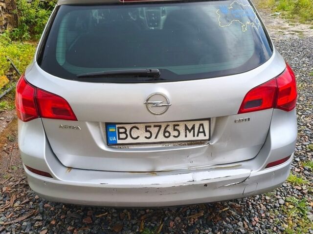 Сірий Опель Астра, об'ємом двигуна 1.7 л та пробігом 257 тис. км за 4850 $, фото 12 на Automoto.ua