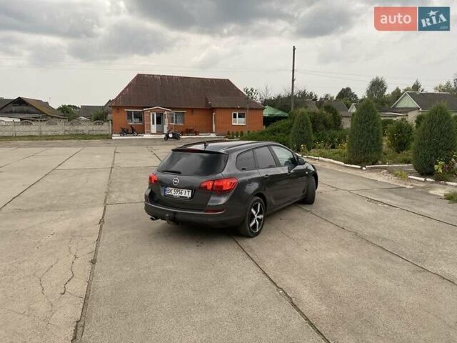 Серый Опель Астра, объемом двигателя 2 л и пробегом 320 тыс. км за 7150 $, фото 1 на Automoto.ua