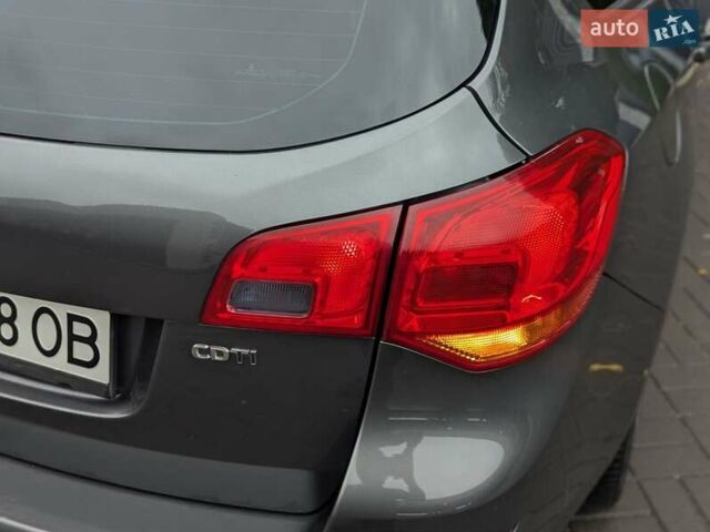 Опель Астра 2012 в Черкассах на Automoto.ua Серый Опель Астра, объемом двигателя 1.7 л и пробегом 236 тыс. км за 7499 $, фото 16 на Automoto.ua