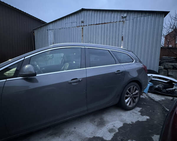 Серый Опель Астра, объемом двигателя 1.96 л и пробегом 221 тыс. км за 4600 $, фото 3 на Automoto.ua