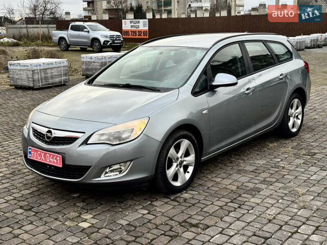 Серый Опель Астра, объемом двигателя 1.4 л и пробегом 220 тыс. км за 6300 $, фото 1 на Automoto.ua