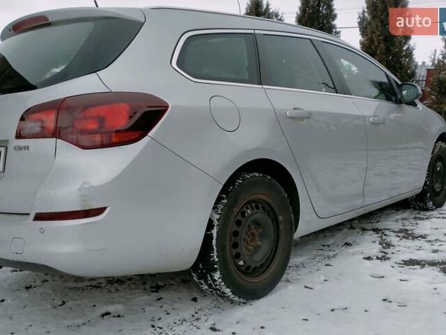 Серый Опель Астра, объемом двигателя 2 л и пробегом 274 тыс. км за 6400 $, фото 2 на Automoto.ua