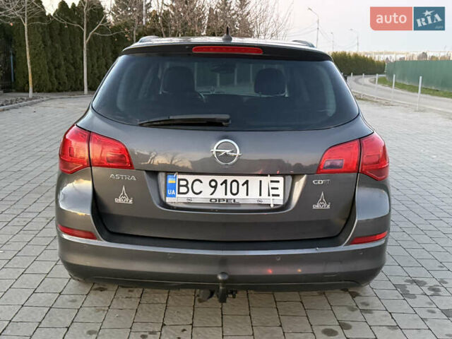 Серый Опель Астра, объемом двигателя 1.7 л и пробегом 215 тыс. км за 7350 $, фото 20 на Automoto.ua