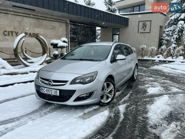 Серый Опель Астра, объемом двигателя 1.7 л и пробегом 282 тыс. км за 6100 $, фото 1 на Automoto.ua