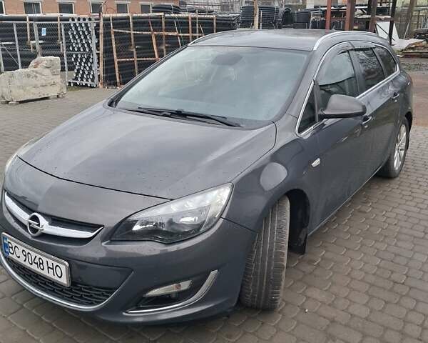 Серый Опель Астра, объемом двигателя 1.7 л и пробегом 232 тыс. км за 8500 $, фото 1 на Automoto.ua