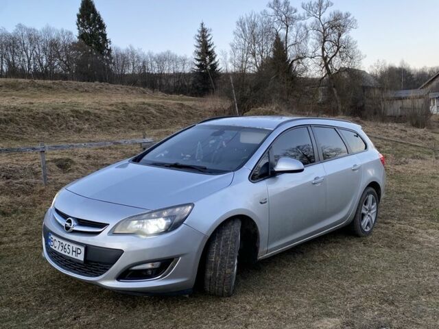 Серый Опель Астра, объемом двигателя 1.7 л и пробегом 320 тыс. км за 6800 $, фото 2 на Automoto.ua