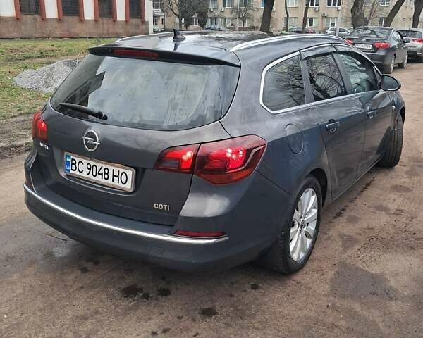 Серый Опель Астра, объемом двигателя 1.7 л и пробегом 232 тыс. км за 8500 $, фото 3 на Automoto.ua