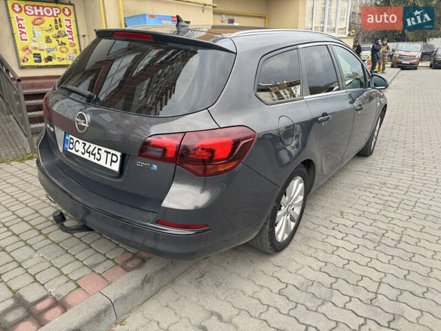 Серый Опель Астра, объемом двигателя 2 л и пробегом 262 тыс. км за 8950 $, фото 4 на Automoto.ua