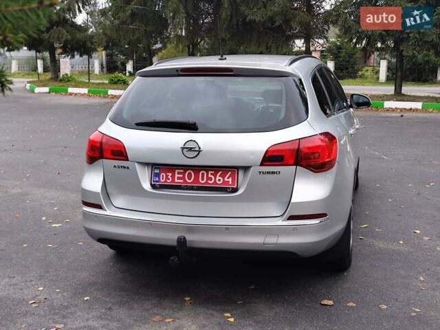 Сірий Опель Астра, об'ємом двигуна 1.4 л та пробігом 212 тис. км за 7850 $, фото 7 на Automoto.ua