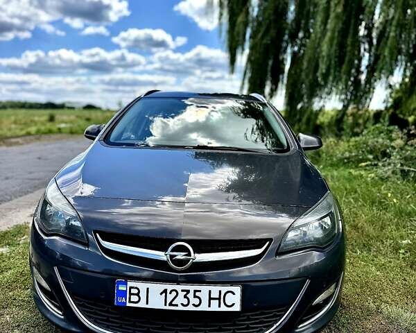 Серый Опель Астра, объемом двигателя 2 л и пробегом 246 тыс. км за 8500 $, фото 7 на Automoto.ua