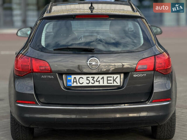 Опель Астра 2014 в Луцке на Automoto.ua Серый Опель Астра, объемом двигателя 1.6 л и пробегом 233 тыс. км за 6650 $, фото 9 на Automoto.ua