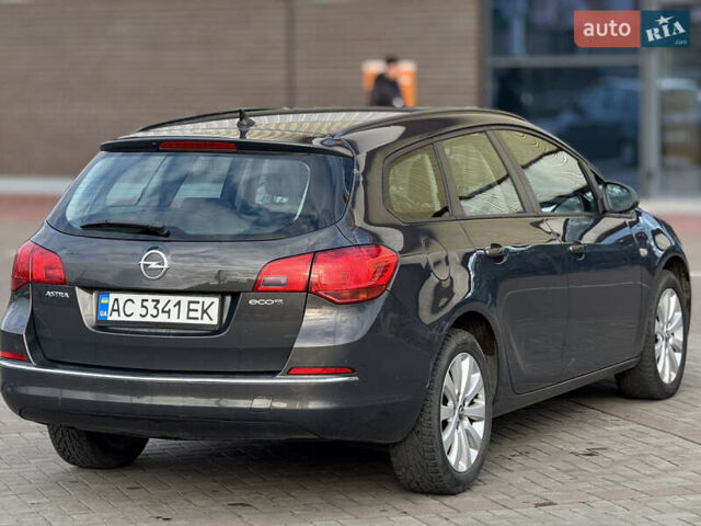 Опель Астра 2014 в Луцке на Automoto.ua Серый Опель Астра, объемом двигателя 1.6 л и пробегом 233 тыс. км за 6650 $, фото 10 на Automoto.ua