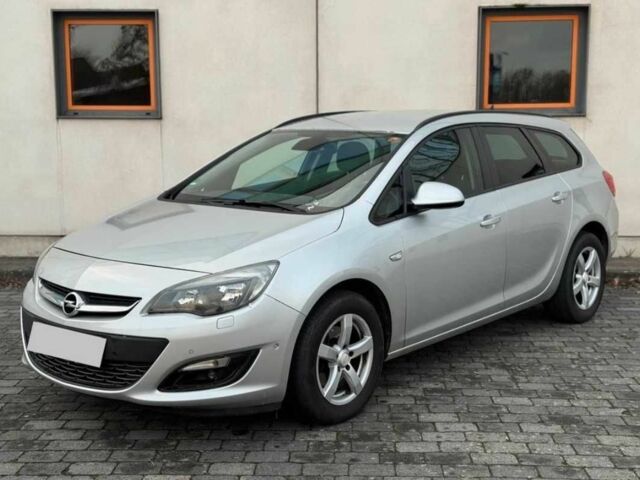 Серый Опель Астра, объемом двигателя 1.6 л и пробегом 210 тыс. км за 7500 $, фото 1 на Automoto.ua