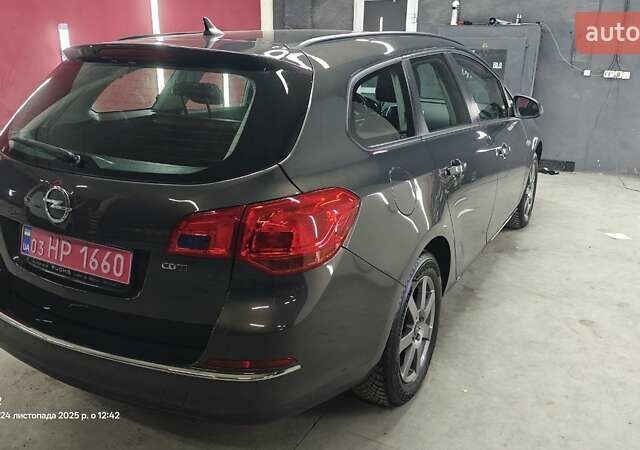 Сірий Опель Астра, об'ємом двигуна 1.6 л та пробігом 182 тис. км за 8999 $, фото 8 на Automoto.ua
