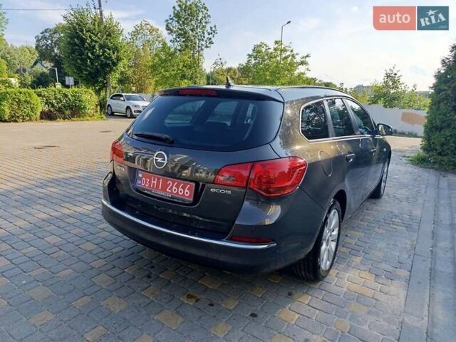 Серый Опель Астра, объемом двигателя 1.6 л и пробегом 240 тыс. км за 8650 $, фото 10 на Automoto.ua