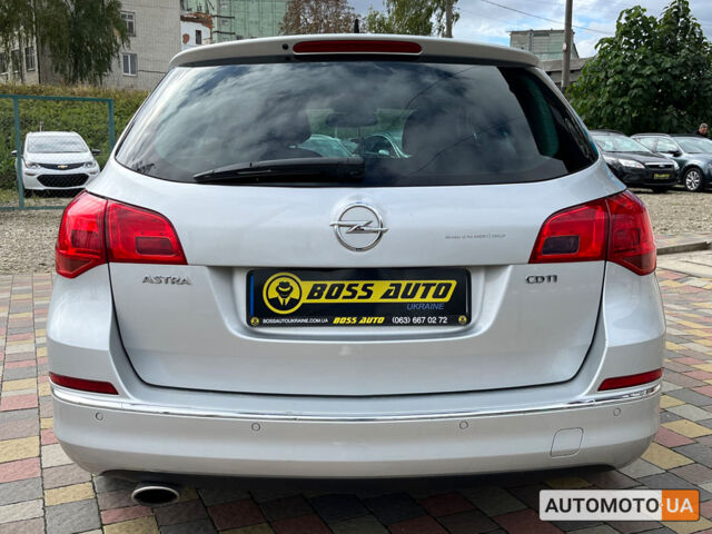Серый Опель Астра, объемом двигателя 2 л и пробегом 188 тыс. км за 9700 $, фото 5 на Automoto.ua