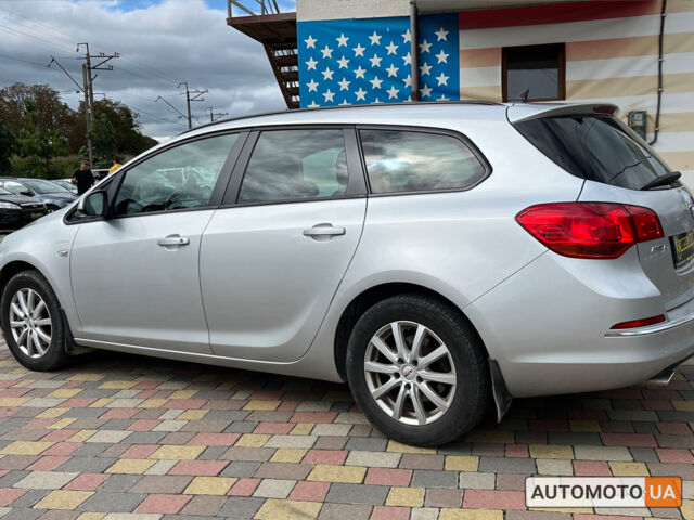 Серый Опель Астра, объемом двигателя 2 л и пробегом 188 тыс. км за 9700 $, фото 2 на Automoto.ua