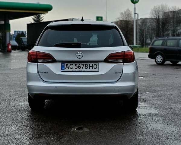 Серый Опель Астра, объемом двигателя 1.6 л и пробегом 206 тыс. км за 10850 $, фото 12 на Automoto.ua