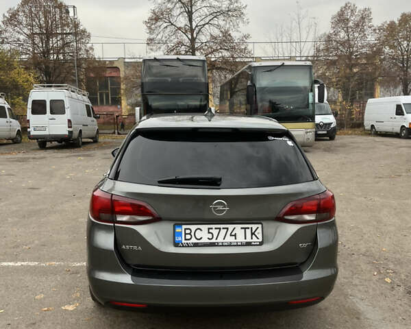 Серый Опель Астра, объемом двигателя 1.6 л и пробегом 198 тыс. км за 10700 $, фото 5 на Automoto.ua