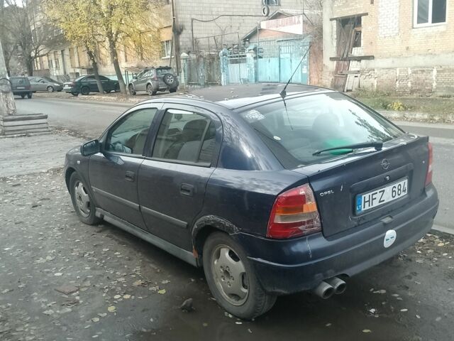 Синий Опель Астра, объемом двигателя 1 л и пробегом 3 тыс. км за 807 $, фото 2 на Automoto.ua